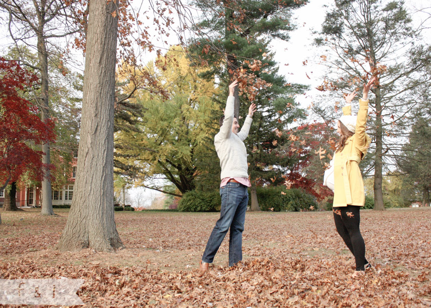 fall maternity photo session west chester, pa