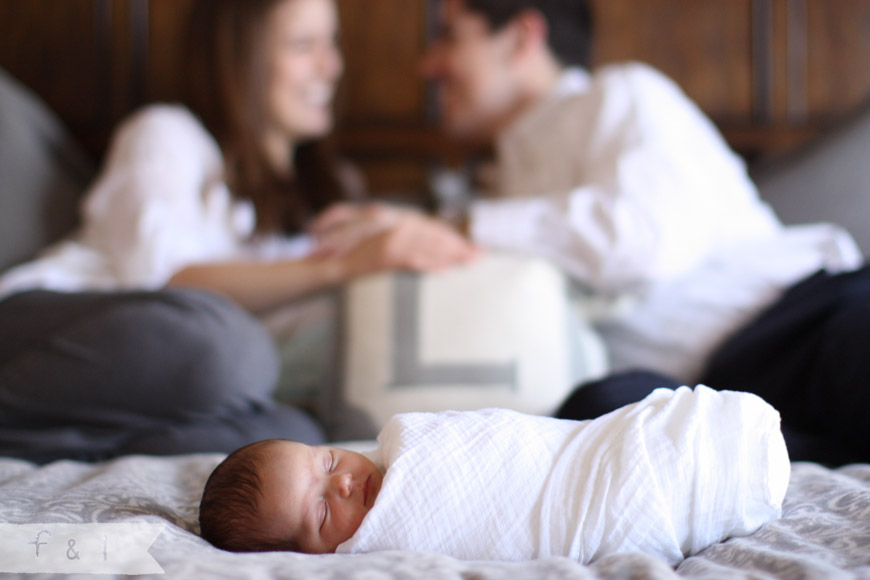 feather + light newborn photographer West Chester, PA