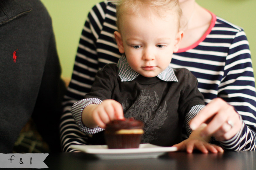 feather + light photography- Child Photographer Cake Smash