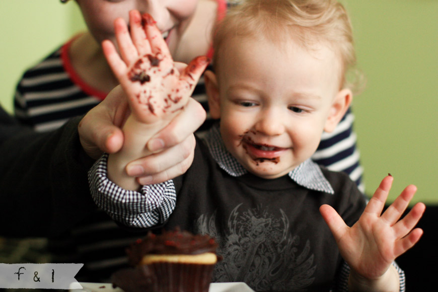 feather + light photography- Child Photographer Cake Smash