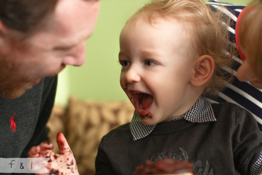 feather + light photography- Child Photographer Cake Smash