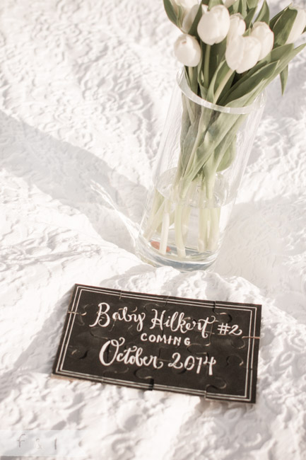 Baby Reveal Photo Shoot | feather + light photography | West Chester, PA