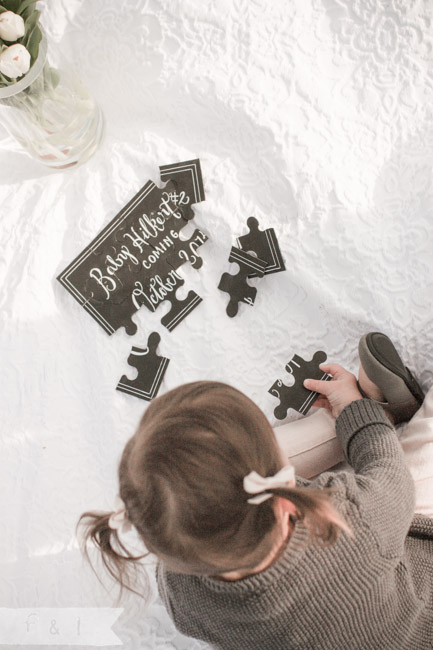 Baby Reveal Photo Shoot | feather + light photography | West Chester, PA
