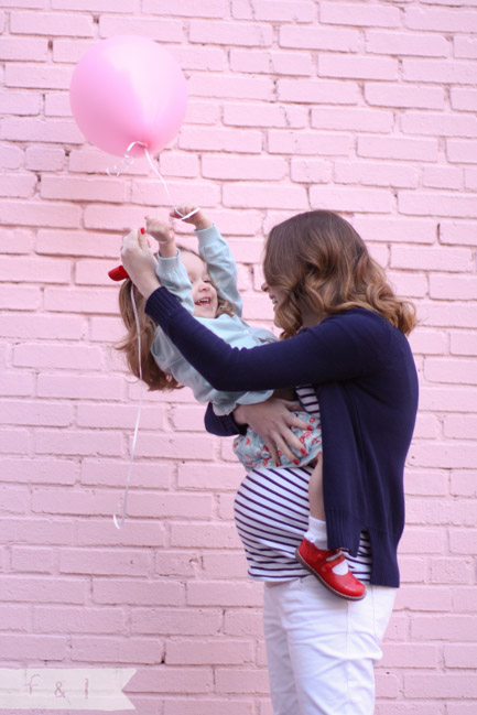 feather + light mother and daugther maternity  West Chester, PA