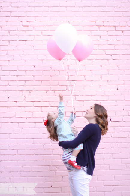 feather + light mother and daugther maternity  West Chester, PA