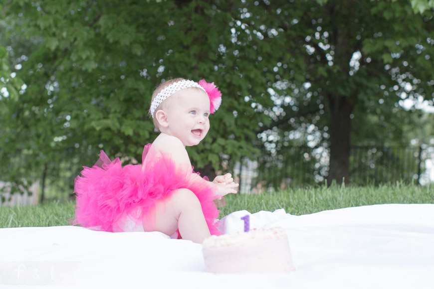 feather + light photography | Philadelphia area child + family photographer | cake smash