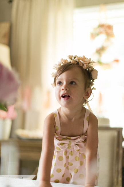 feather + light photography | Second Birthday Party | Pink + Gold | Floral Number | 2nd Birthday Party