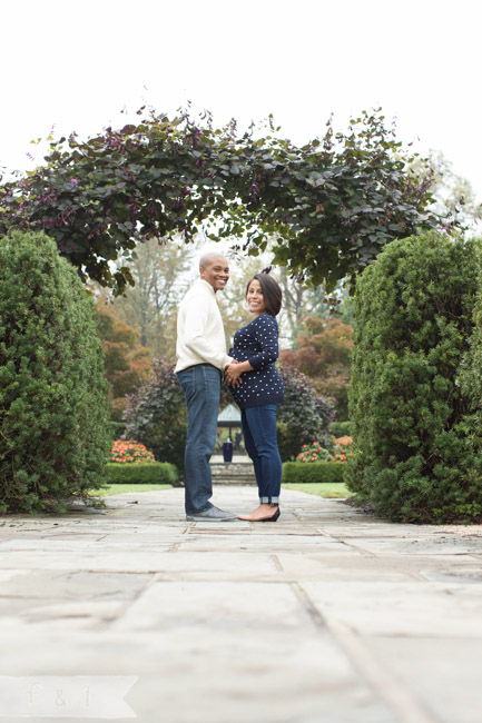 feather + light photography | Maternity Photo Shoot | Garden Maternity Shoot | Philadelphia Suburb Photographer 