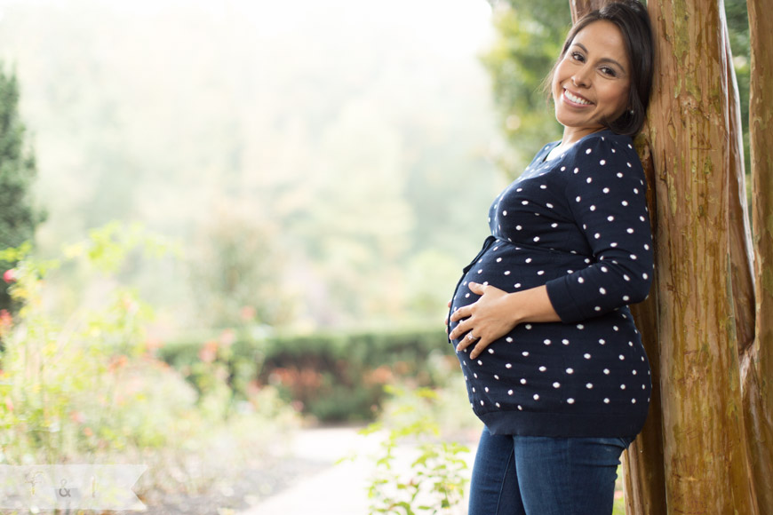 feather + light photography | Maternity Photo Shoot | Garden Maternity Shoot | Philadelphia Suburb Photographer |West Chester, PA