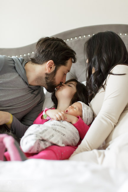 feather + light photography | main line , pa newborn photographer | newborn + family photo