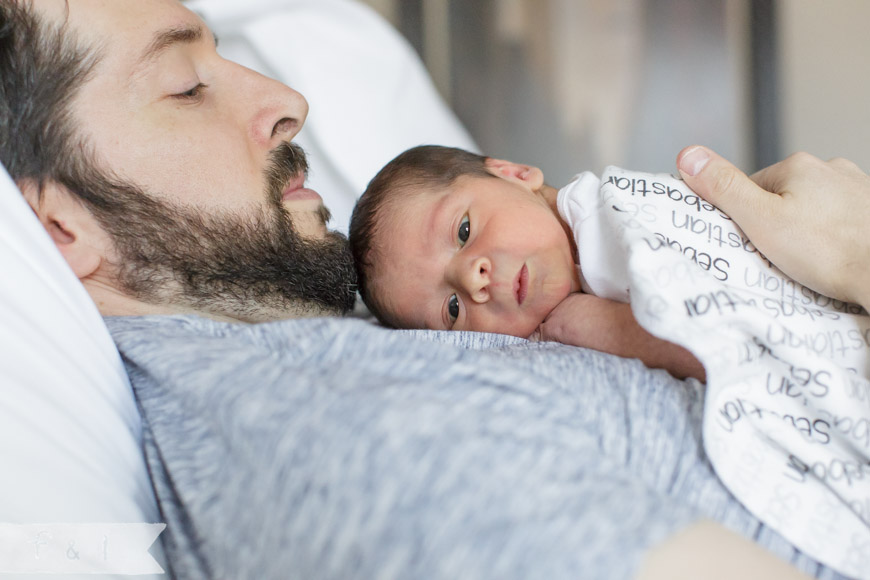 feather + light photography | west chester, pa newborn photographer  | main line , pa newborn + family photographer  | father + son