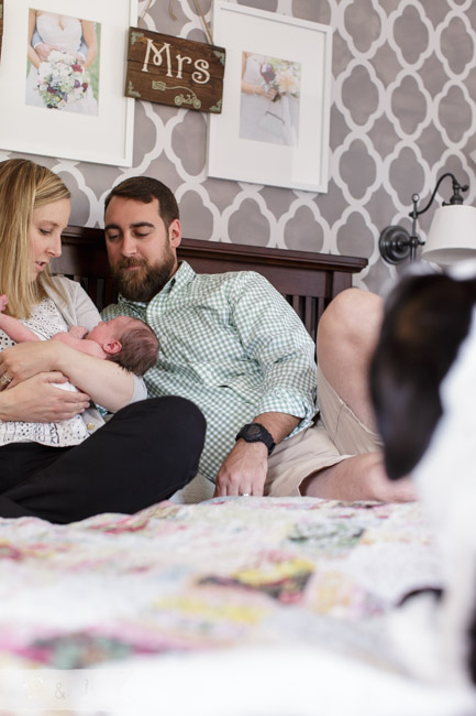 feather + light photography | main line, pa newborn lifestyle photographer