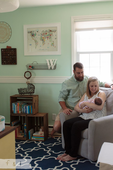 feather + light photography | main line, pa newborn lifestyle photographer