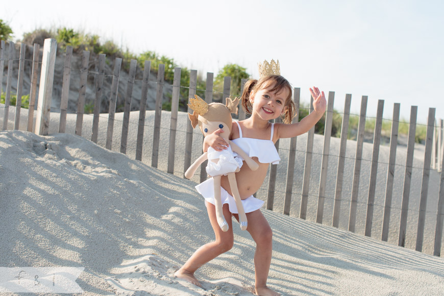 feather + light photography | stone harbor, nj | child photographer | 3rd birthday | beach birthday | white + gold beach birthday