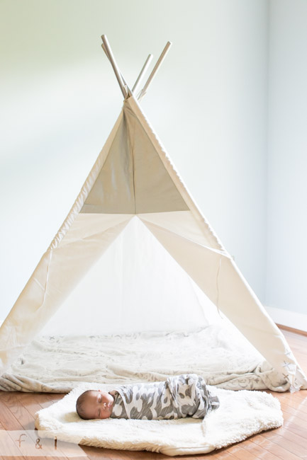 feather + light photography | main line, pa newborn + lifestyle photographer | newborn | teepee