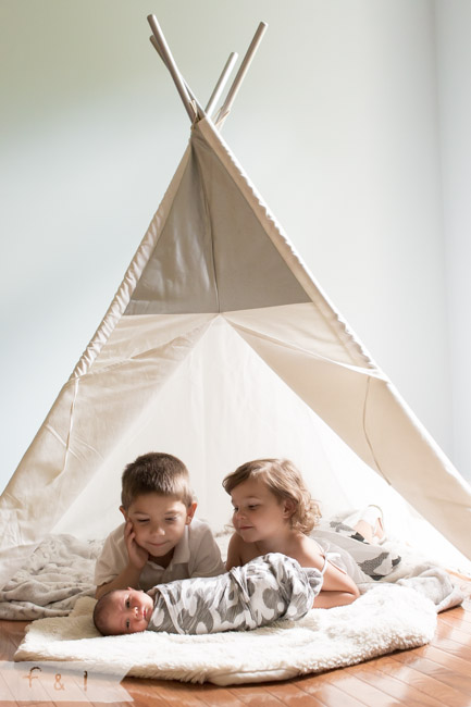 feather + light photography | main line, pa newborn + lifestyle photographer | newborn | teepee