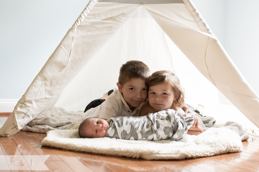 feather + light photography | main line, pa newborn + lifestyle photographer | newborn | teepee