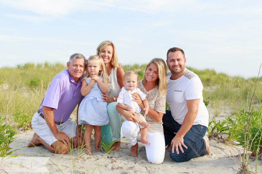 feather + light photography | devon, pa family photographer | ocean city, nj | family beach pictures