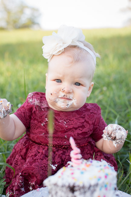 feather + light photography | family lifestyle photographer west chester, pa | strouds preserve | cake smash