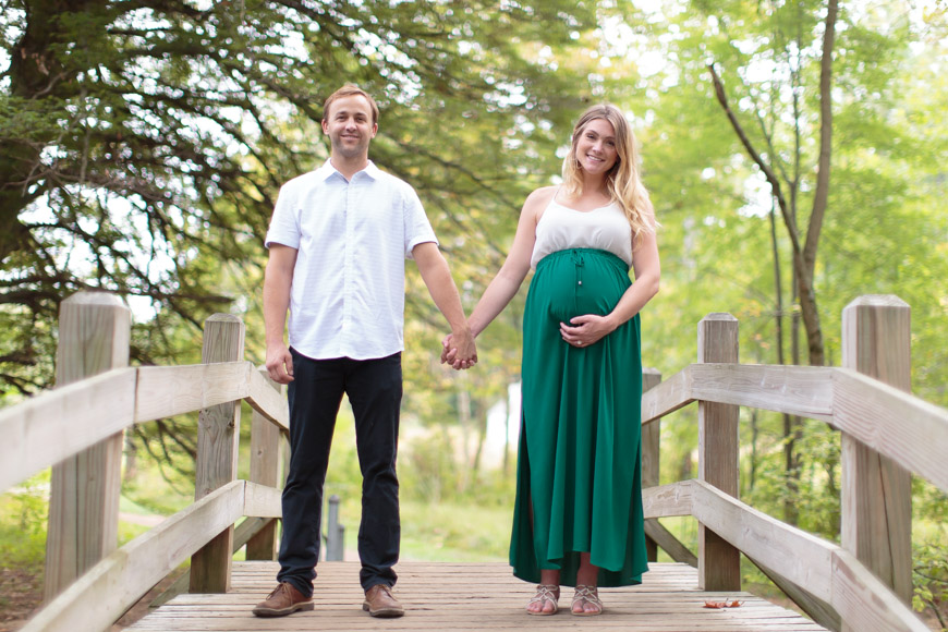 feather + light photography | main line maternity photographer | valley forge park | maternity in field