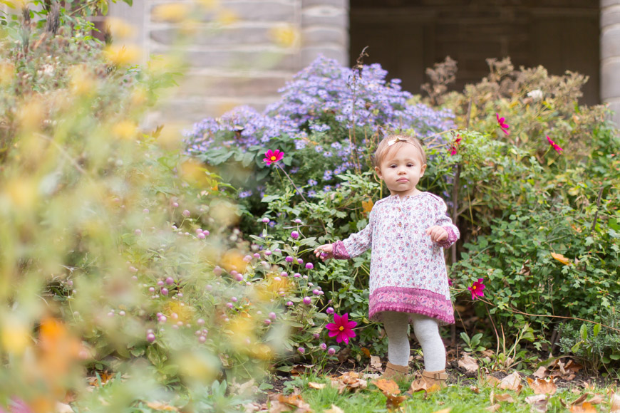 feather + light photography | philadelphia family photographer | gardens | first birthday | fall