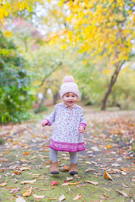 feather + light photography | philadelphia family photographer | gardens | first birthday | fall