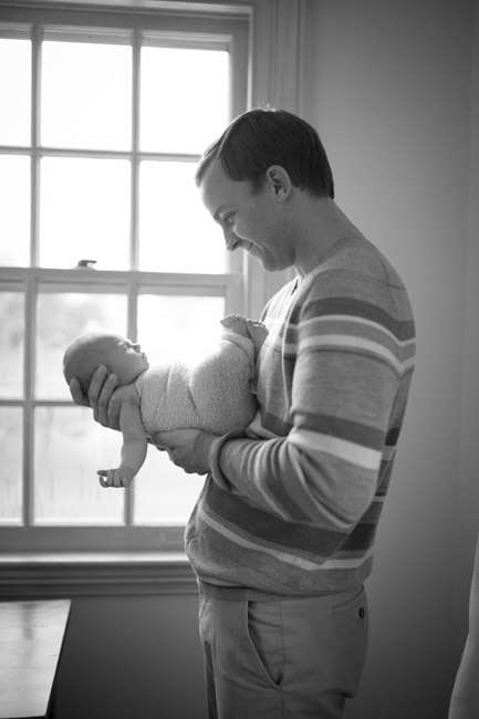 feather + light photography | wayne, pa newborn photographer | lifestyle photography | newborn baby girl | pink + white