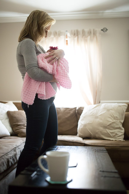 feather + light photography | west chester, pa newborn photographer | feminine nursery | baby girl | 