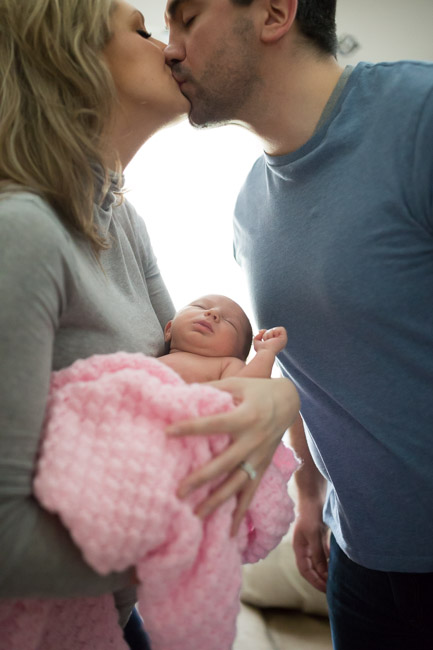 feather + light photography | west chester, pa newborn photographer | feminine nursery | baby girl | 