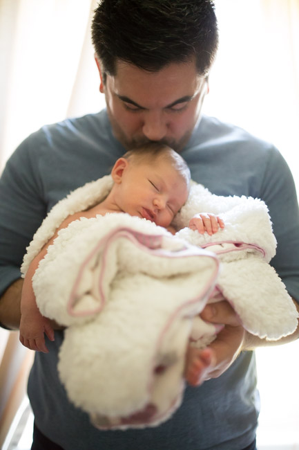 feather + light photography | west chester, pa newborn photographer | feminine nursery | baby girl |