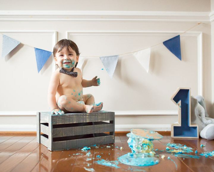 Bash's Mini Cake Smash - Rockville, MD {Cake Smash}