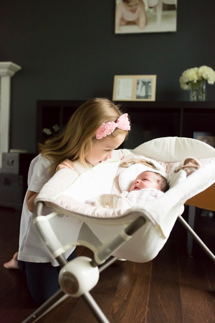 feather + light photography | main line pa newborn photographer + lifestyle photographer | sisters | newborn