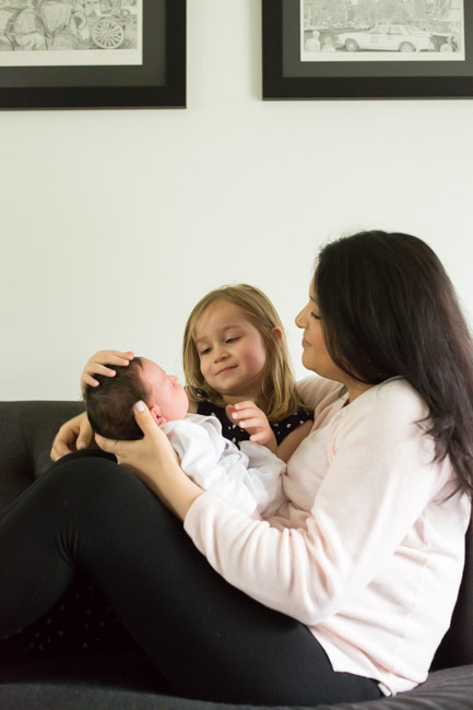 feather + light photography | main line pa newborn photographer + lifestyle photographer | sisters | newborn