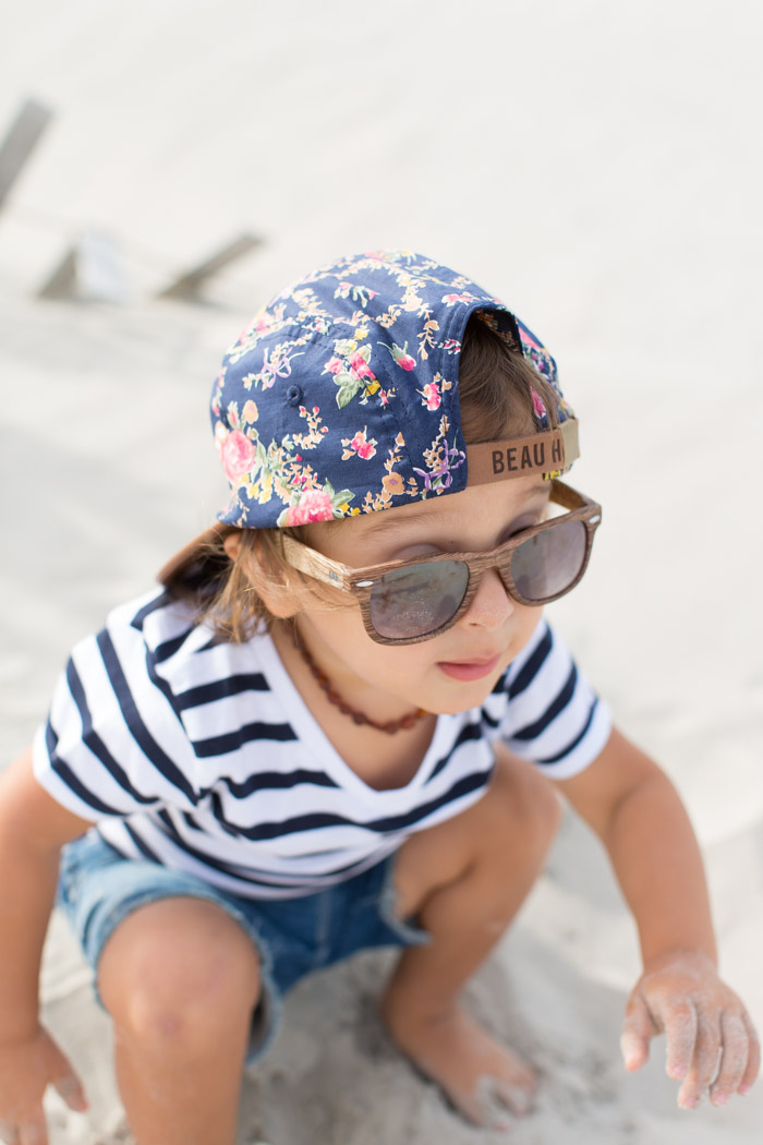 feather + light photography | child fashion blogger | beau hudson | hipster baby boy | keep them cool | floral cap 