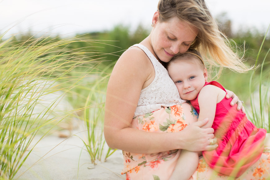 feather + light photography | lifestyle maternity photographer | ocean city, nj