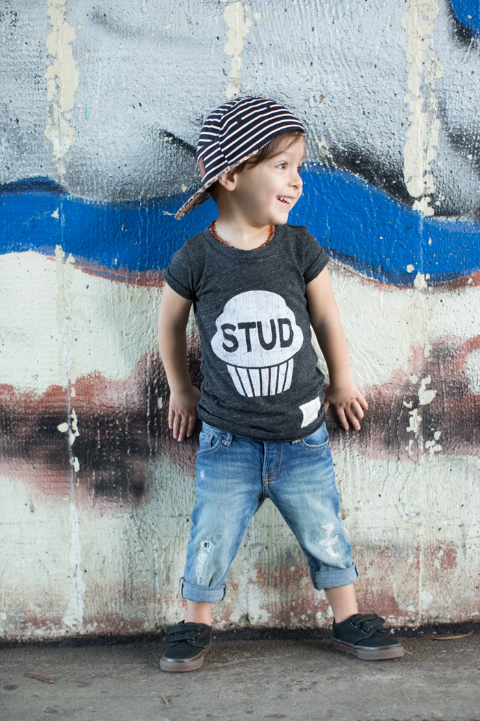 feather and light photography |stud muffin | Retro Brand | child fashion blogger