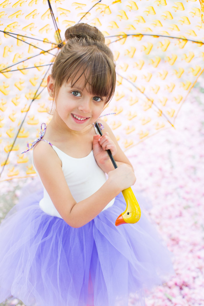 feather + light photography | child fashion blogger | wrare doll | tutu | rainboot style | pretty in pink 