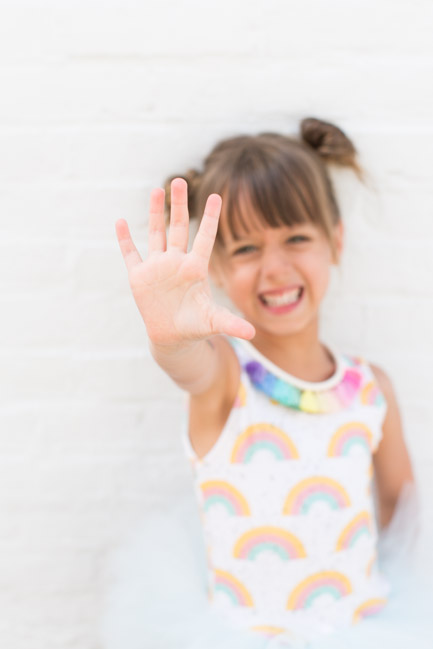 feather + light photography | unicorn + rainbow | 5 year old girl birthday | wrare doll | child fashion blogger