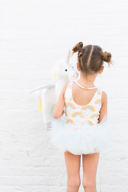 feather + light photography | unicorn + rainbow | 5 year old girl birthday | wrare doll | child fashion blogger