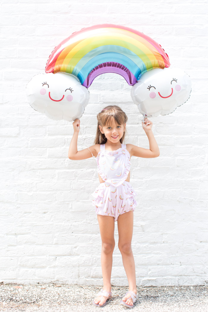 feather + light photography | child fashion blogger | little girl style | rainbows | paush 