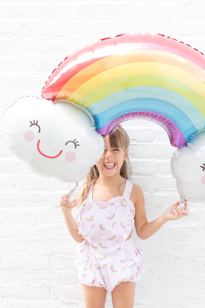 feather + light photography | child fashion blogger | little girl style | rainbows | paush 