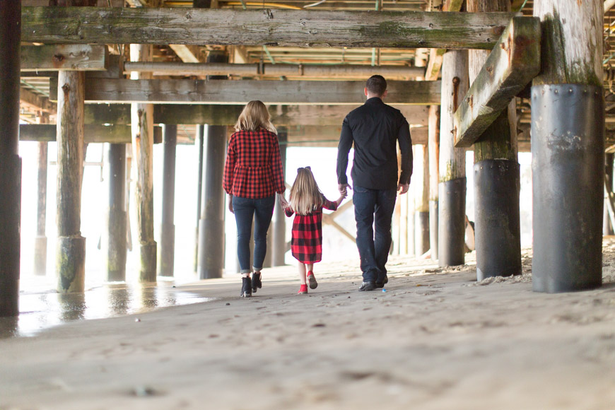 feather + light photography | san clemente pier | orange county family photographer 