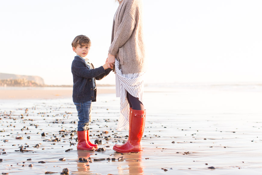 feather and light photography | OC family lifestyle photographer | salt creek beach 