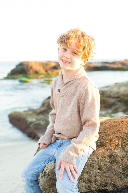 Orange County family beach photographer Laguna Beach, CA