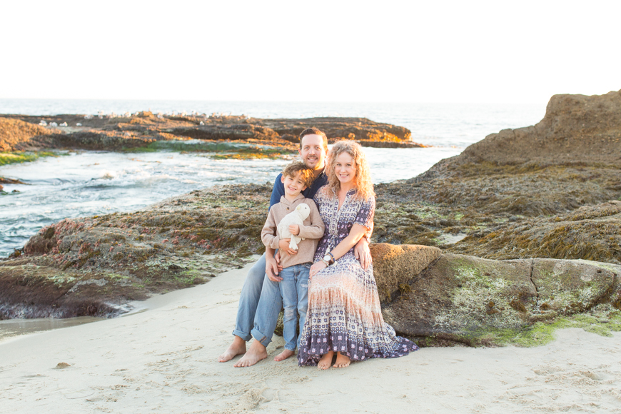 Orange County family beach photographer Laguna Beach, CA