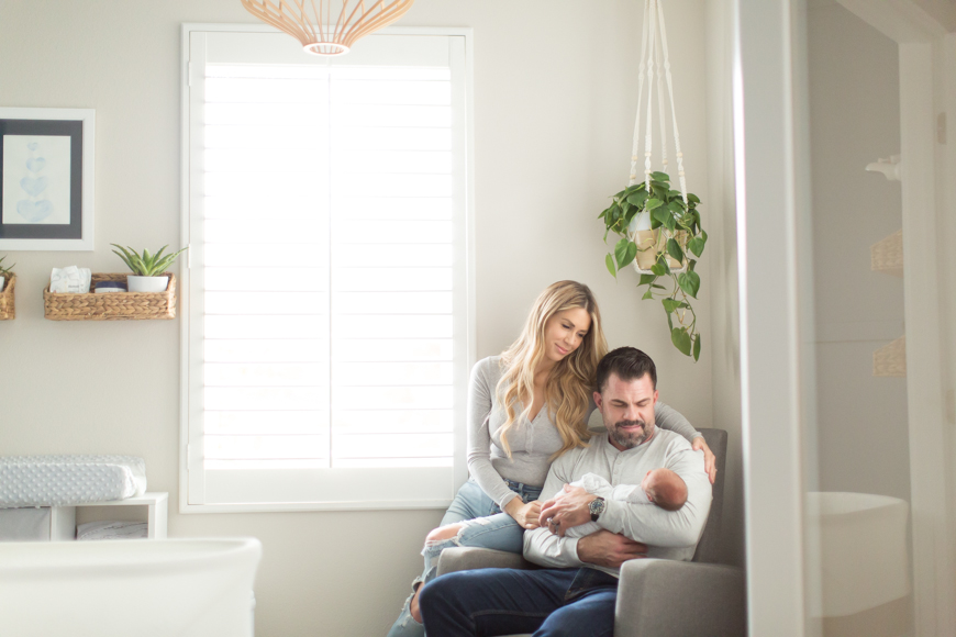 Orange County Newborn Photographer - Lifestyle Photography Laguna