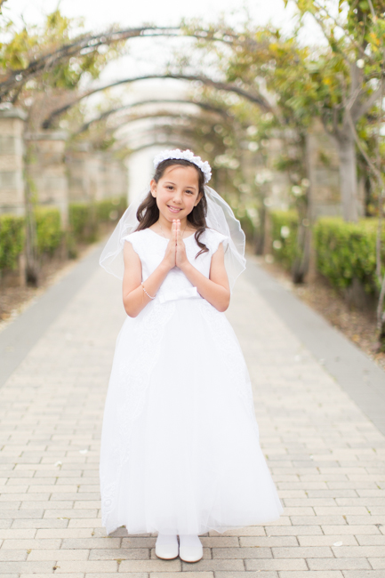 Feather + Light Photography | Orange County Family Photographer | First Communion