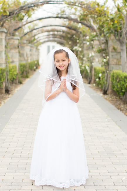 Feather + Light Photography | Orange County Family Photographer | First Communion