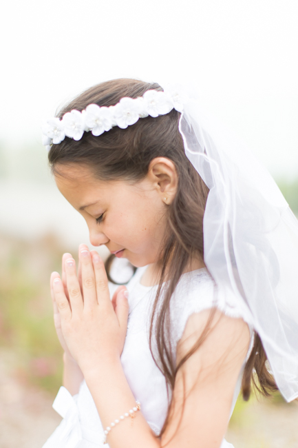 Feather + Light Photography | Orange County Family Photographer | First Communion