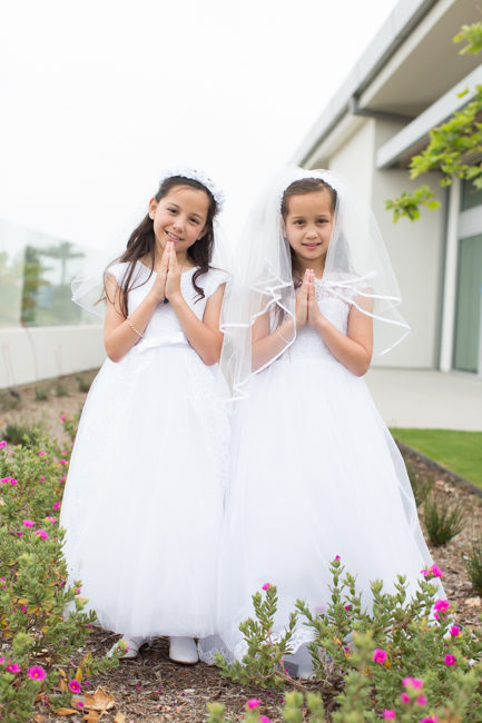 Feather + Light Photography | Orange County Family Photographer | First Communion